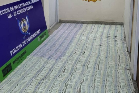 Curuzú Cuatía: Golpe al narcomenudeo: secuestraron más de $23 millones, arma y celulares   